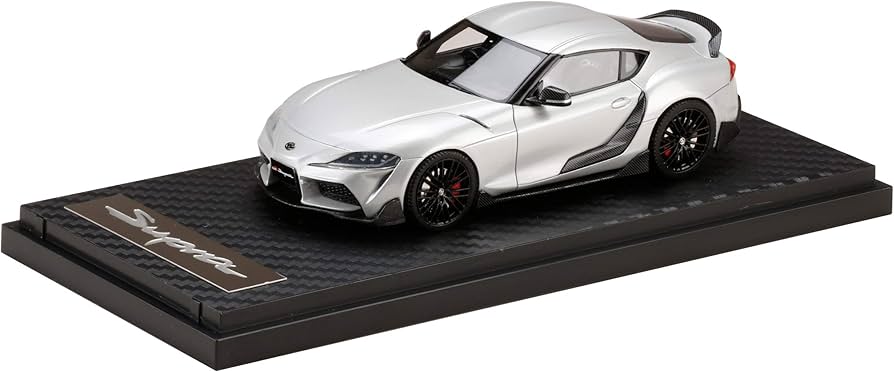 ミニカー MARK43 Tyota 80supra 1/43 トヨタスープラ(A80) 1993 シルバーメタリック[MARK43